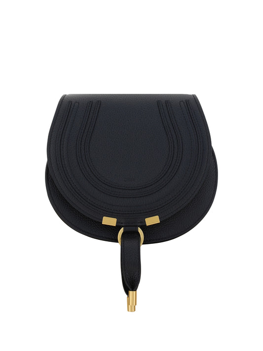 Chloe Marcie Black Leather Bag